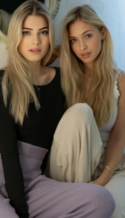 Trudy & Carmela "duo with girl"